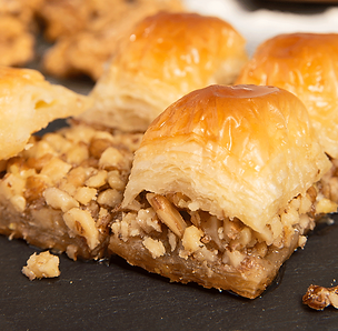 Hamido Walnut Baklava Tray 35 Slices X Pcs