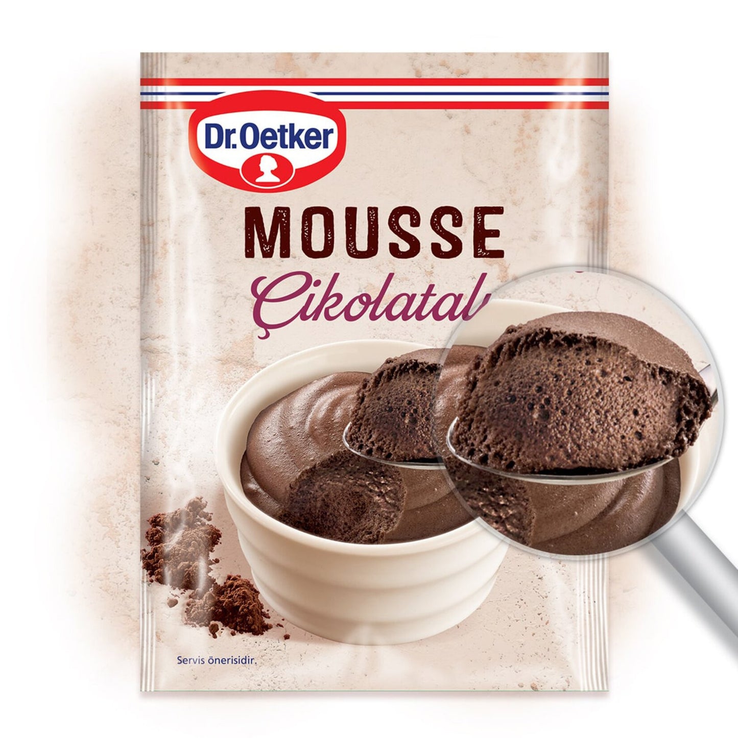 O1 DR.OETKER Mousse Cholate 86g 1cs/12pcs