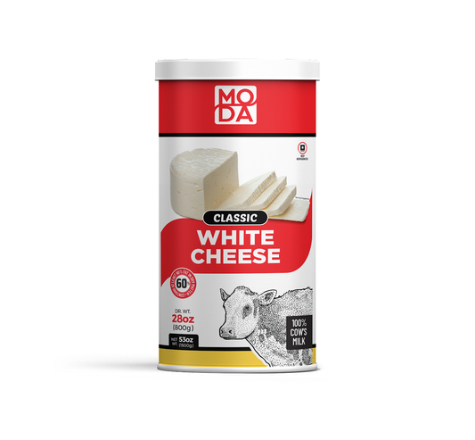 Moda Classic White Cheese, Red, 28oz (800g) x 6tin  - 520592