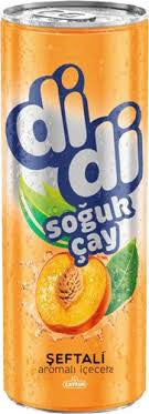 C1 Caykur Didi Ice Tea Peach Can 250ml 1cs/24pcs