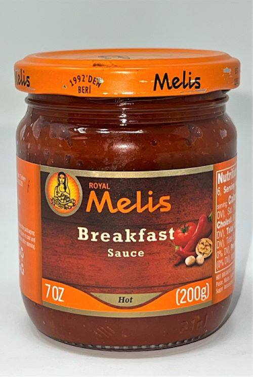 MELIS BREAKFAST SPREAD HOT 210 ML X 12/CS - MLS211