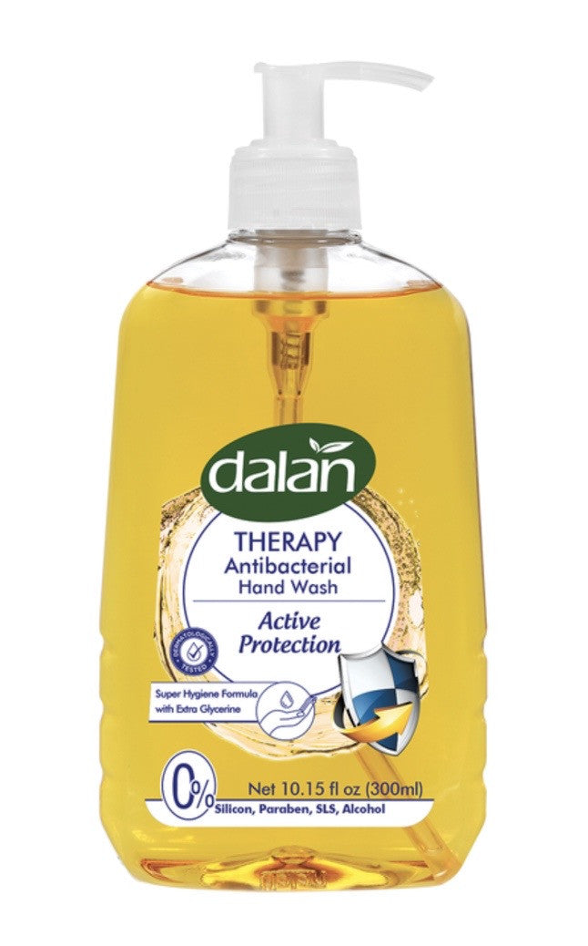 DALAN ANTIBACTERIAL | LIQUID HAND SOAP | 10.15 FL OZ x 24 || ACTIVE PROTECTION | - DLAB01