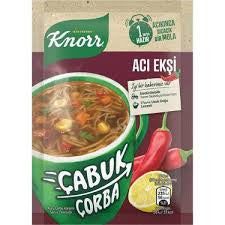 A2 KNORR Hot Sour Quick Soup - Aci Eksi 19g 1cs/24pcs