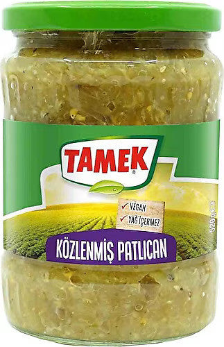 T1 TAMEK Roasted Eggplant / Kozlenmis Patlican 520g 1cs/12pcs
