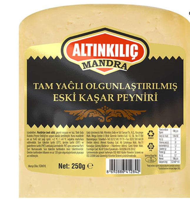 ALTINKILIC MANDRA OLD KASHKAVAL (ESKI KASAR) 250GR X 12PCS - ALT013