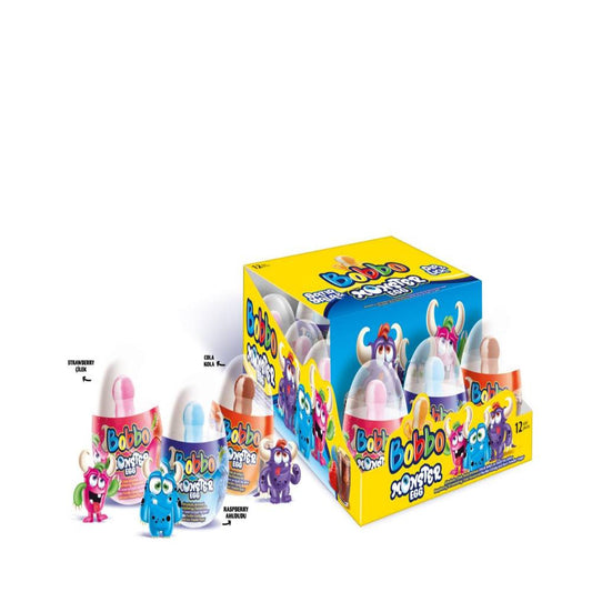 BOBBO Egg Pops Candy 1cs/12pcs