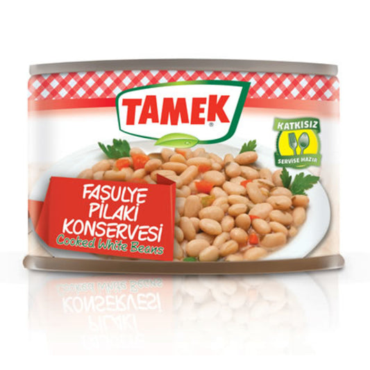 T1 TAMEK Cooked White Beans/Fasulye Pilaki 400g 1cs/12pcs