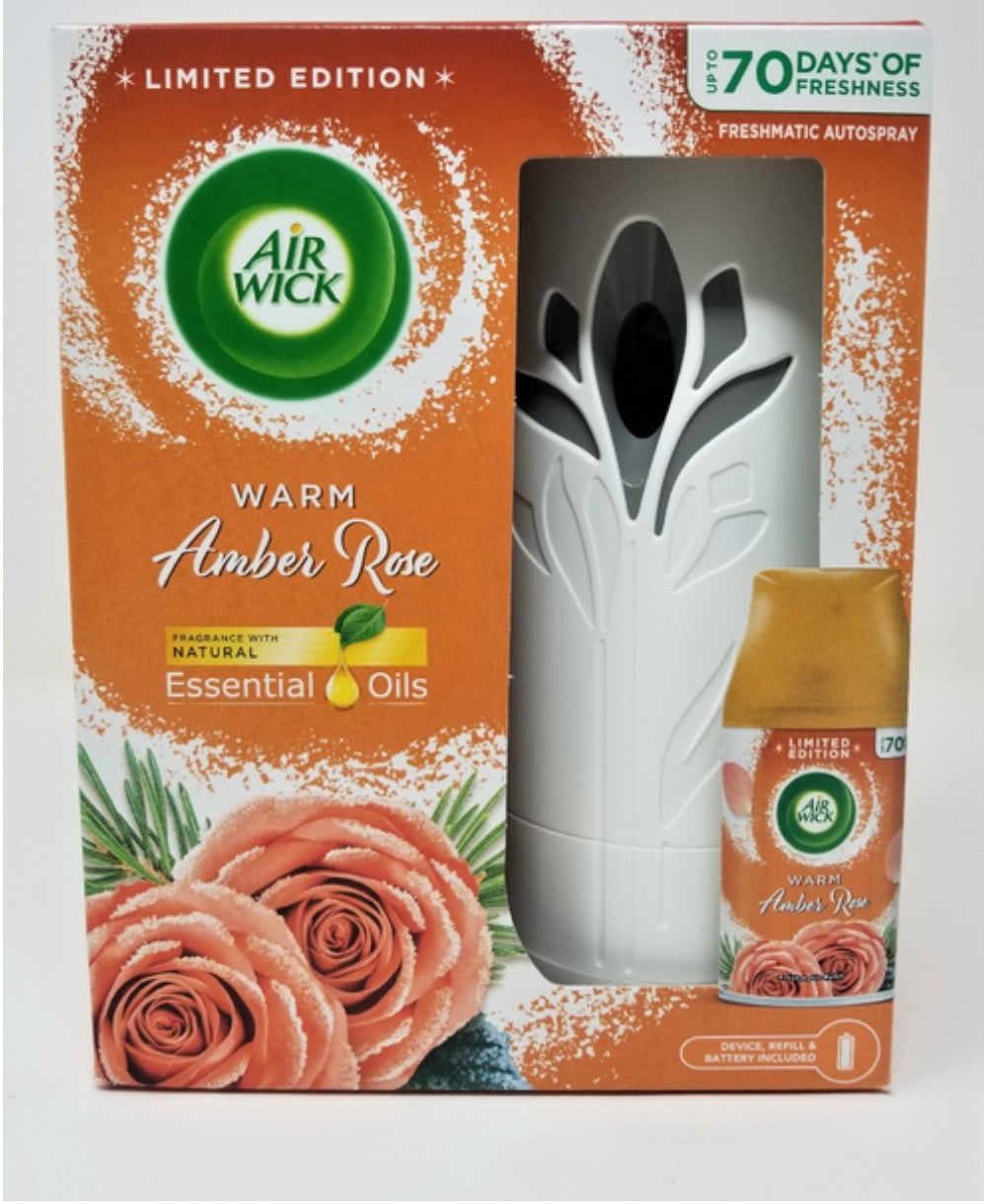 Air Wick / Freshmatic Machine + Refill / Amber Rose/4/1/ct - AW05