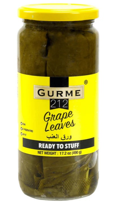 Gurme212 Grape Leaves 12 x 490 gr Jar - MM01122