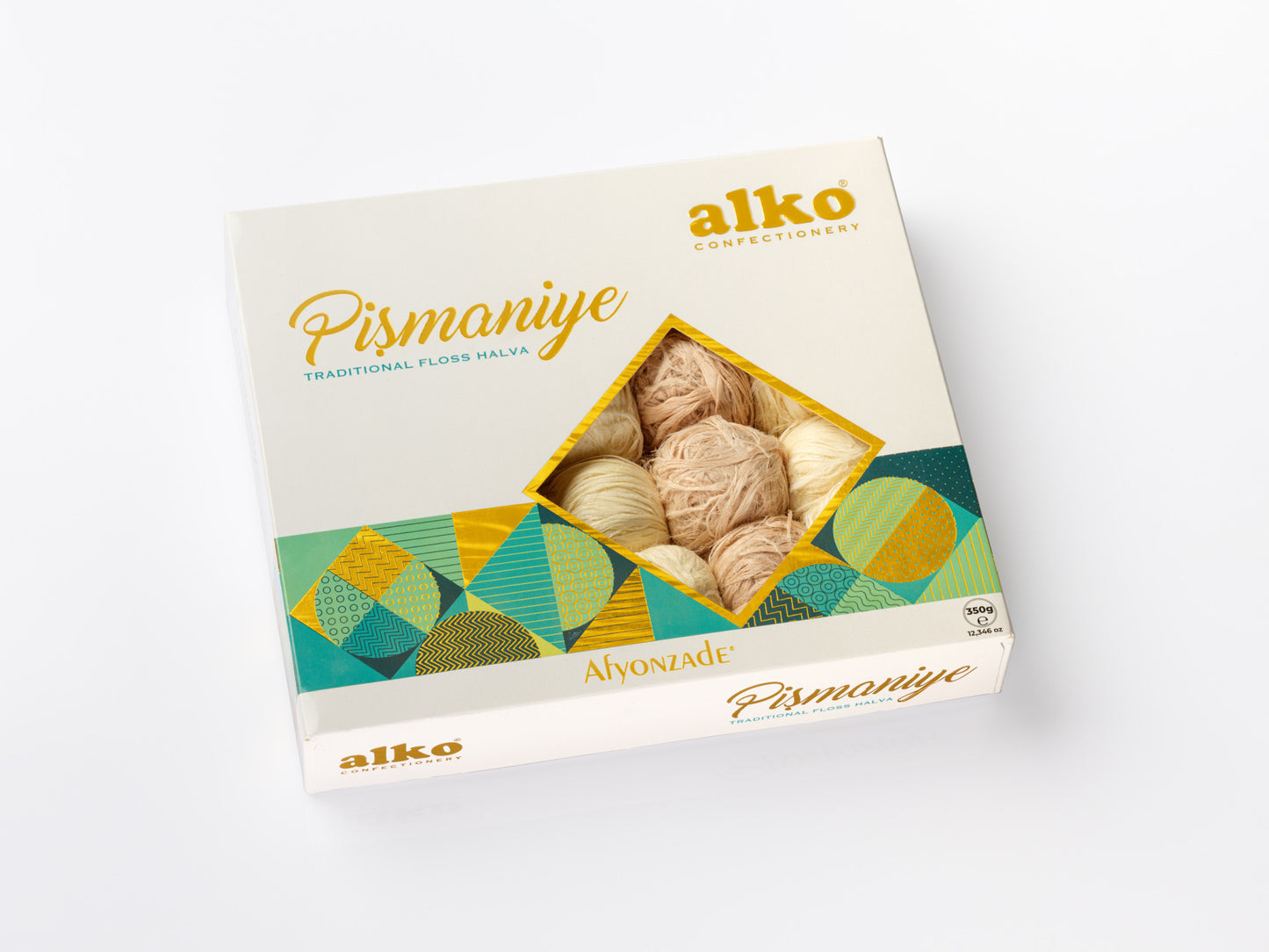 Alko Pismaniye  Cotton Candy Plain Cocao 350gr 1cs/12pcs