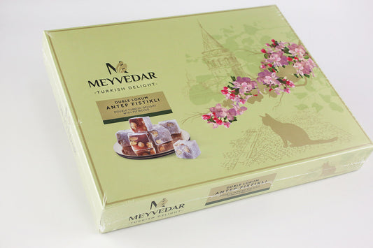 MALATYA PAZARI Double Pistachio Turkish Delight 400g 1cs/12pcs