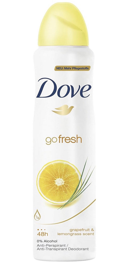 Dove Body Spray Grape & Lemongrass (12*150ml) - OVD311