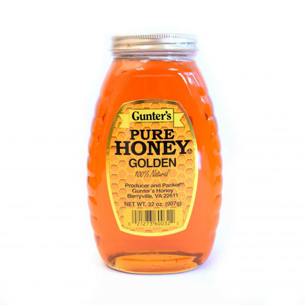 05 GUNTER'S Pure Honey Golden 2Lb - 32oz 1cs/12pcs