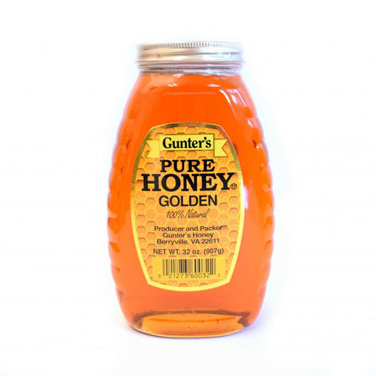 05 GUNTER'S Pure Honey Golden 2Lb - 32oz 1cs/12pcs