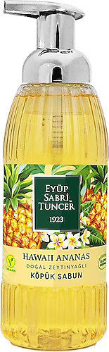 E5 Eyup Sabri Olive Oil Foam Soap Pet - Hawaii Ananas 500ml 1cs/12pcs