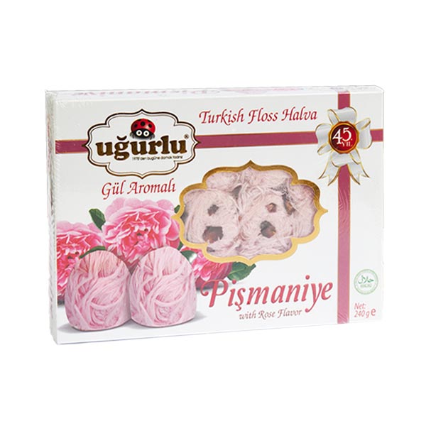 Ugurlu Gullu Pismaniye 240g x 24 - 137 – H FOODS LLC