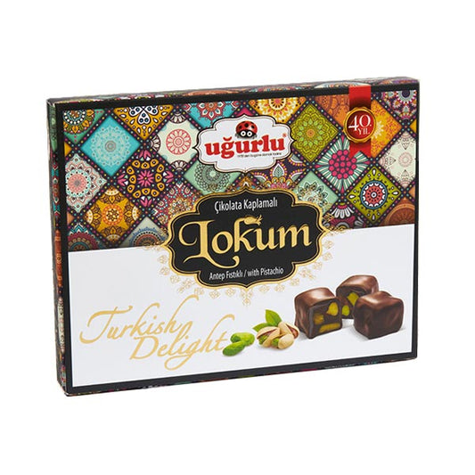 Ugurlu Cikolatali Duble Lokum 240g x 12 - 375