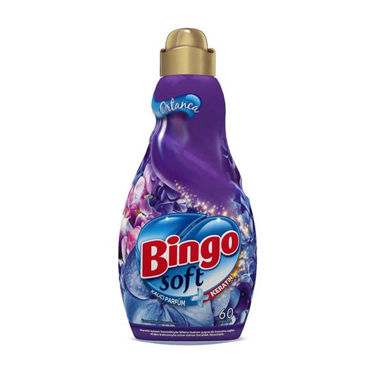 Bingo Liquid Fabric Concentrated Softener Hydrangea Flower, 1440ml x 9 - 970407